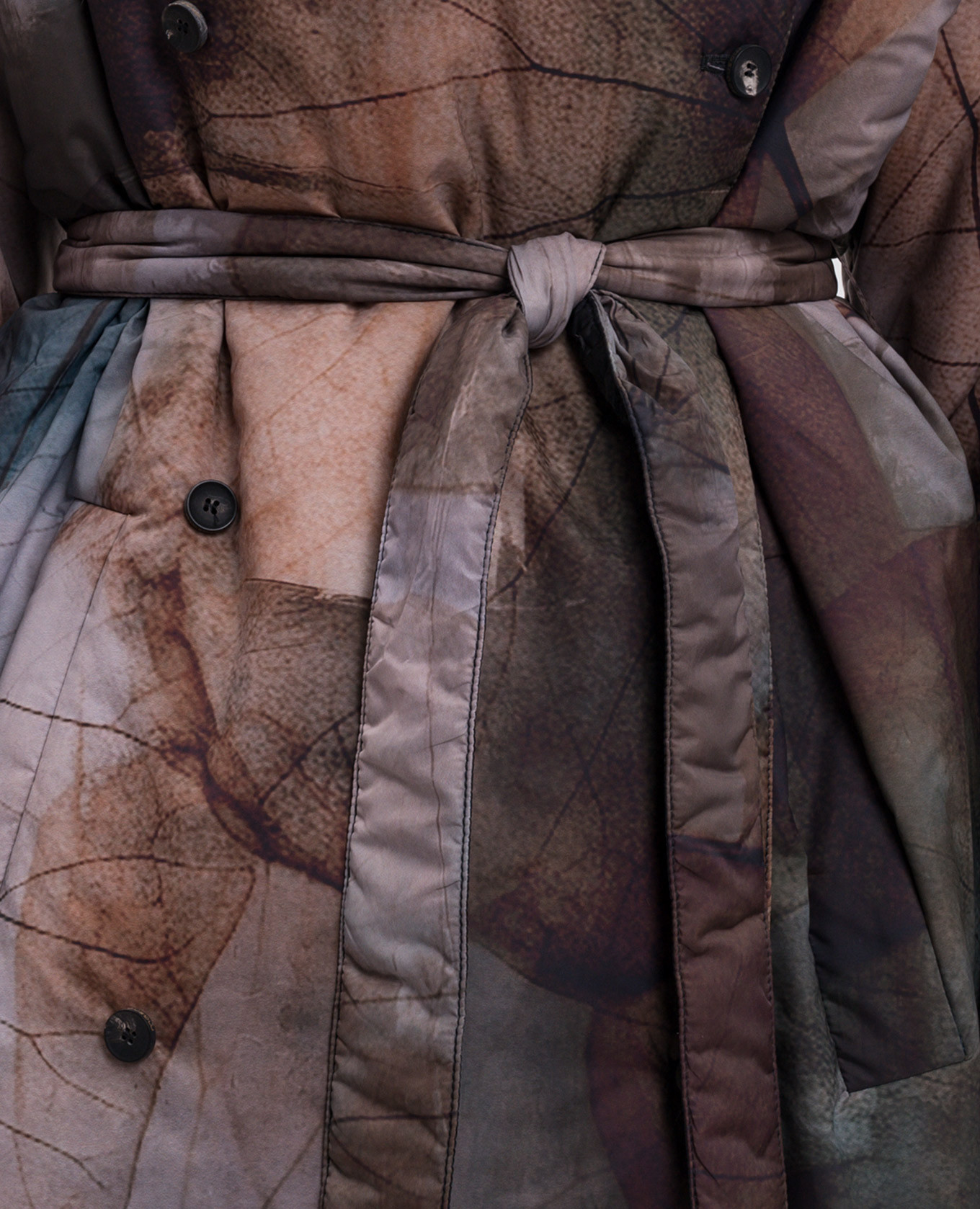 Reversible printed down jacket Masnada 5