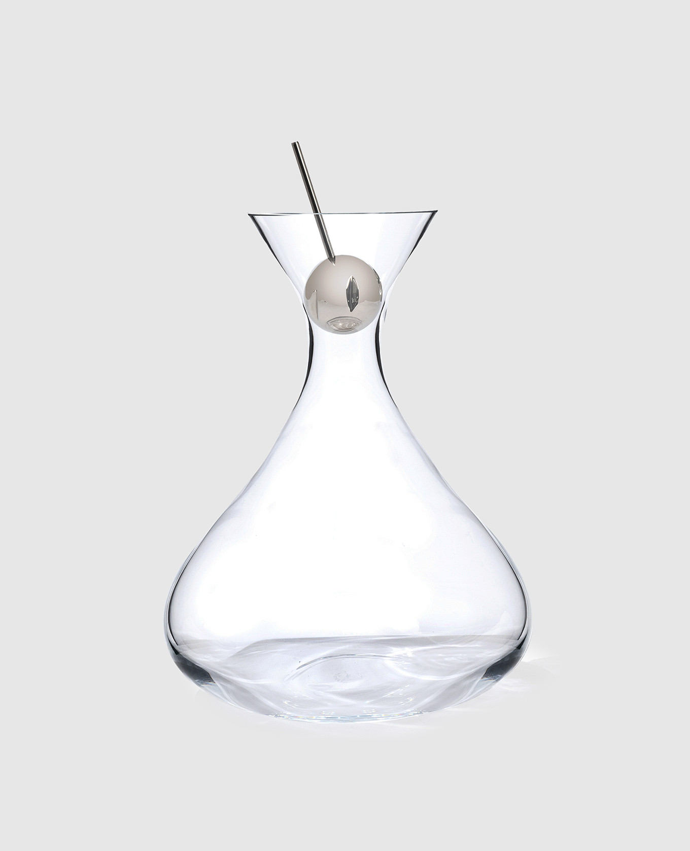 

Cristal Developer decanter with wine aerator L`atelier du vin, Transparent