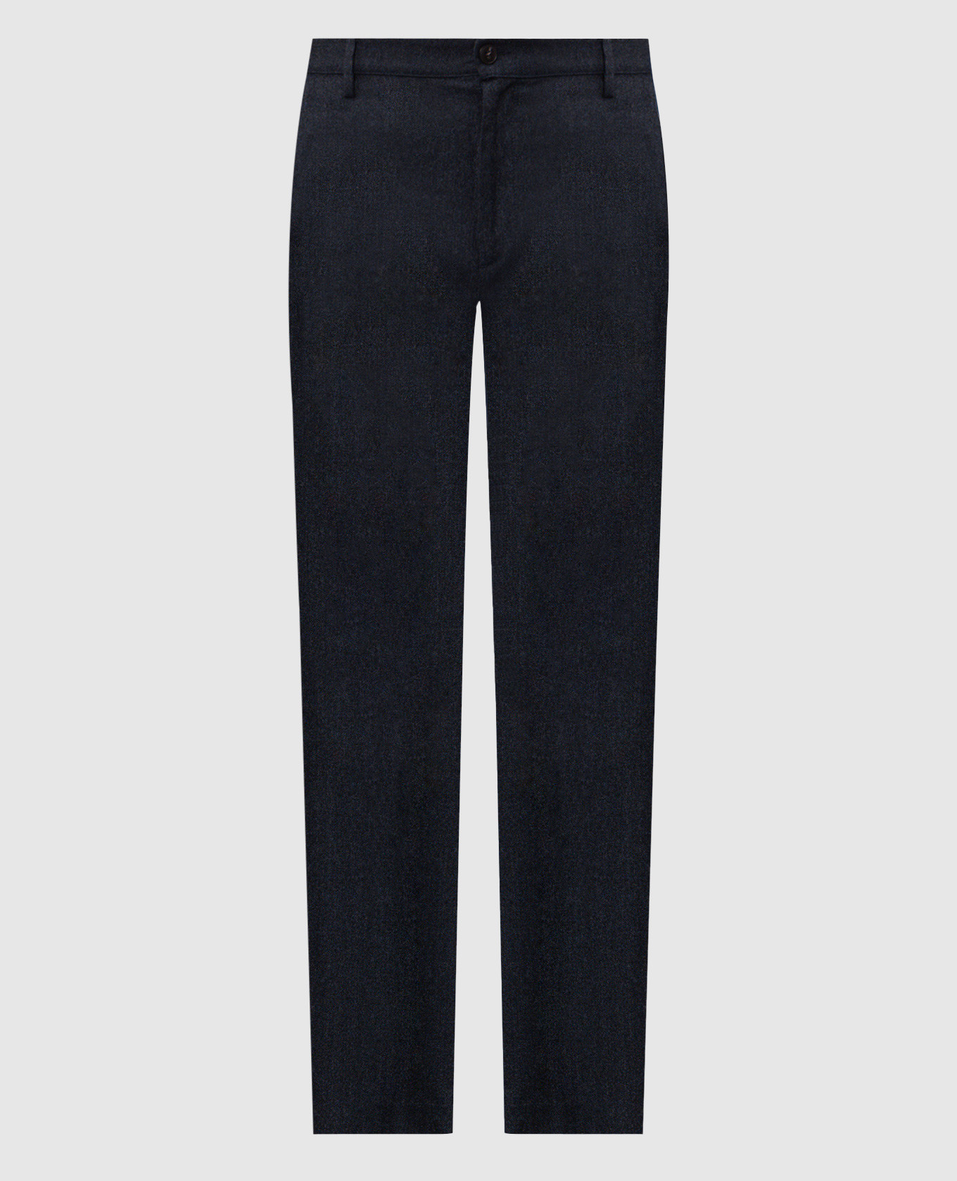 Blue wool pants