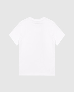 Maison Margiela MM6 Children's white T-shirt with emblem M61022MM04I