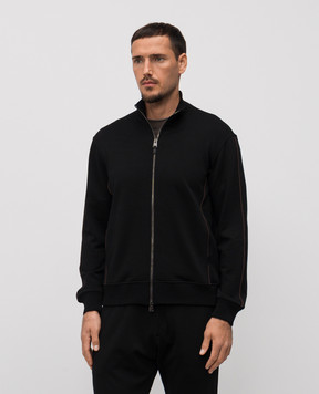Canali Black wool sports jacket MJ02339T0912