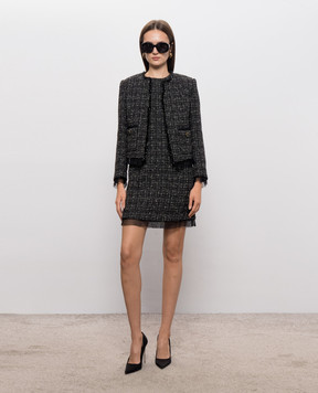 Twinset Black tweed dress 262TP2086
