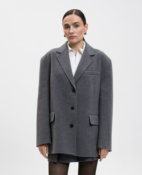 Juun.j Gray wool and cashmere jacket JW5Y11W513