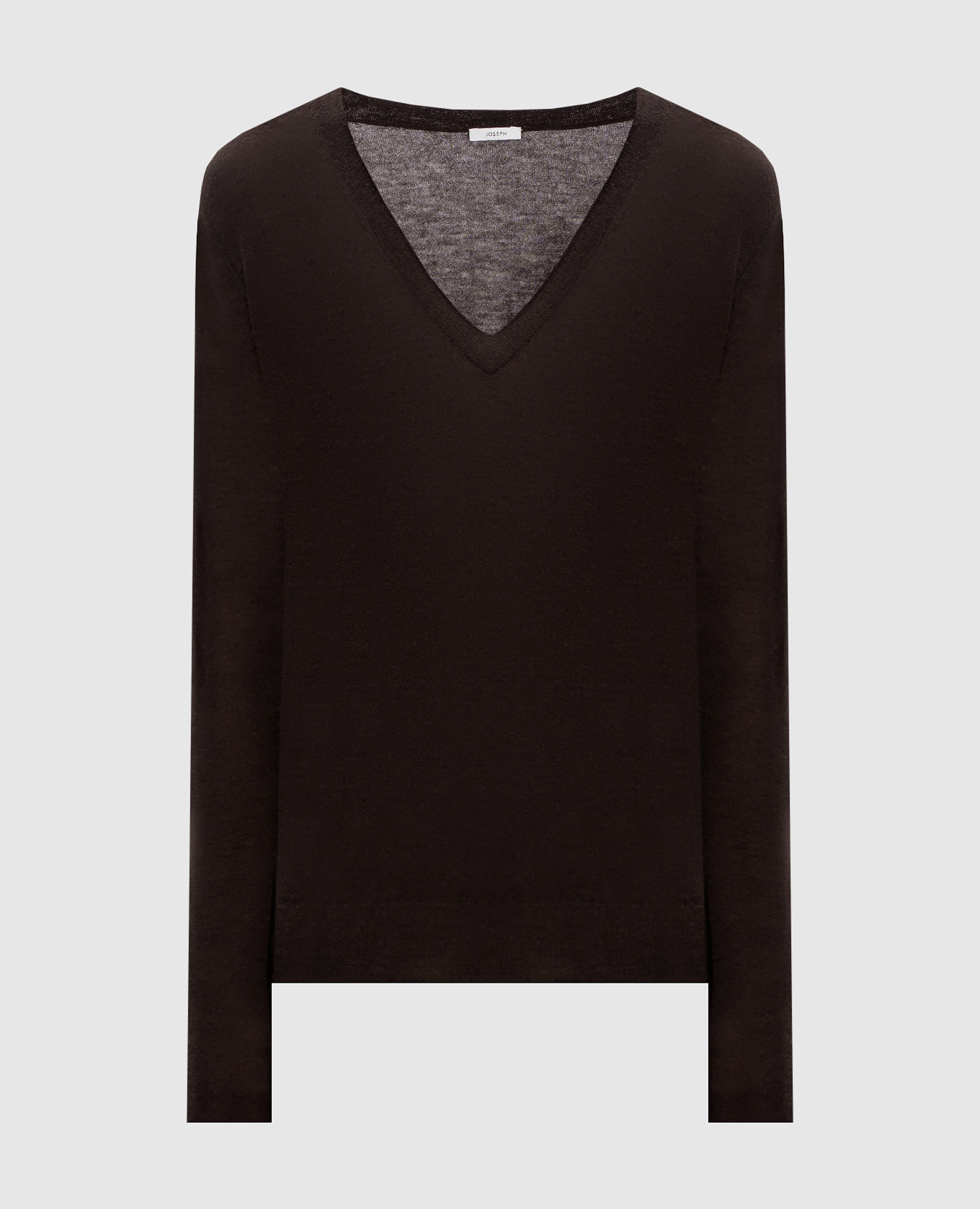 Brauner Kaschmirpullover von Cashair