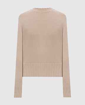 Max & Co Beige GELATO wool and cashmere sweater MCOGELATO
