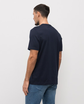 Stefano Ricci Blue cashmere T-shirt MVH5300100PRYABP