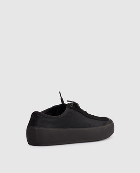 Stone Island Black sneakers with logo L1SFWS100010S0448