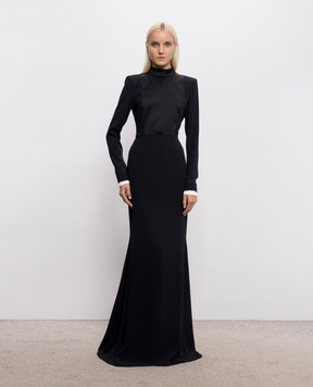 Tom Ford Black maxi dress AB3701FAX1759