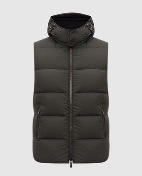 MooRER Dark green down vest FIRE FIRESKT
