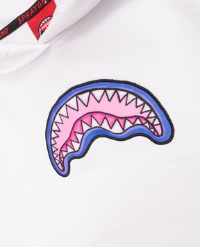 Sprayground Children's white Graffiti hoodie SPY1449EWHT