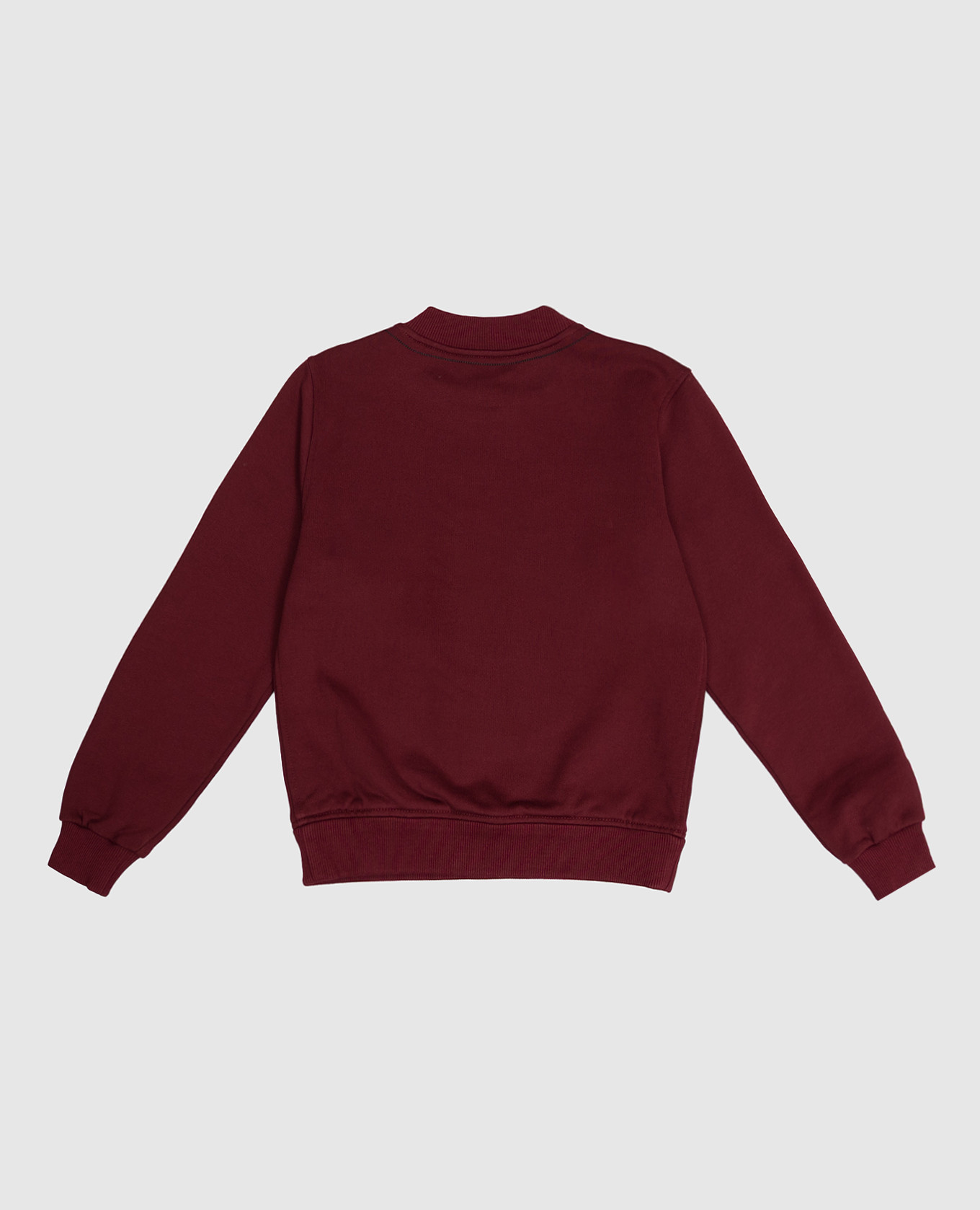 Children's burgundy sweatshirt with logo embroidery Dolce&Gabbana 2