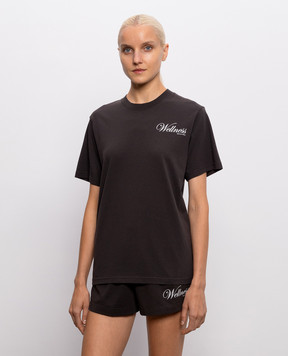 Sporty & Rich Brown Soho T-shirt TO119711083BR29