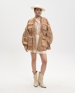 Ermanno Scervino Beige jacket D480D705RUUJ