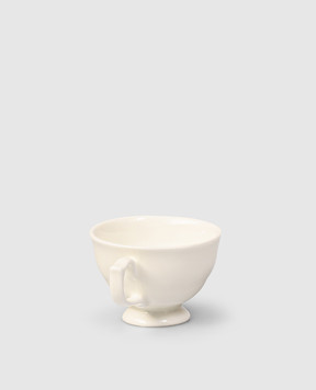 Geminiano Cozzi 1765 White porcelain coffee cup Burano SKBBU051000
