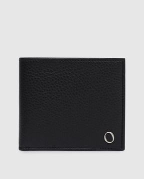 Orciani Black leather wallet SU0114MIC