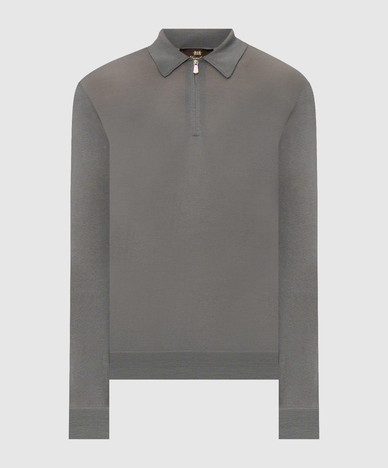 Polo de lana verde