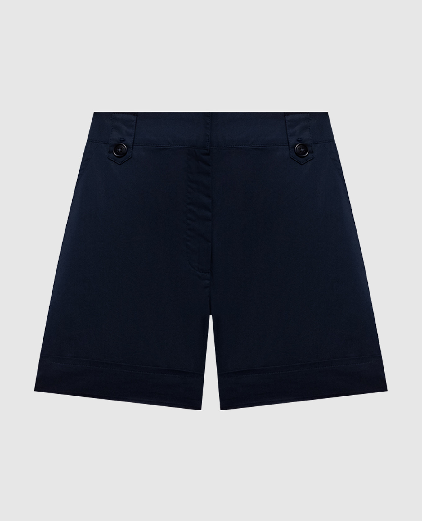 Blue cotton shorts