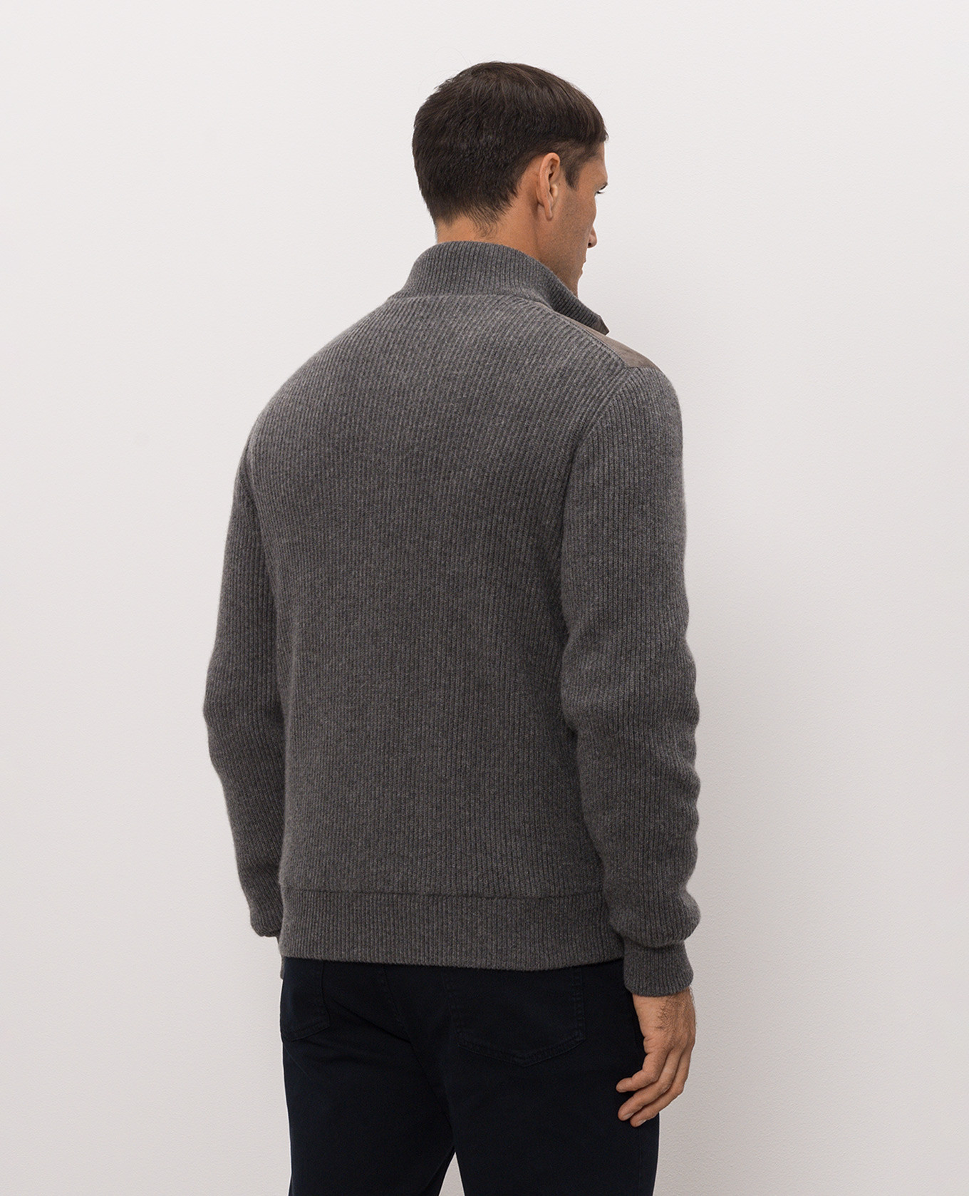 Gray combination jacket Brunello Cucinelli 4