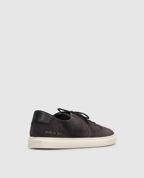Common Project Grey suede Bball sneakers 2540