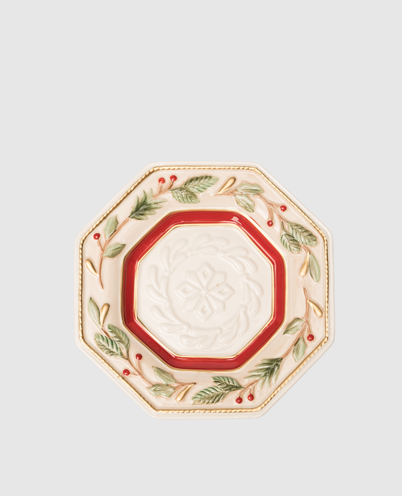 

Ceramic snack plate Fitz&Floyd, Beige