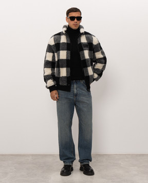 Givenchy Checked wool jacket BM01HU31AY