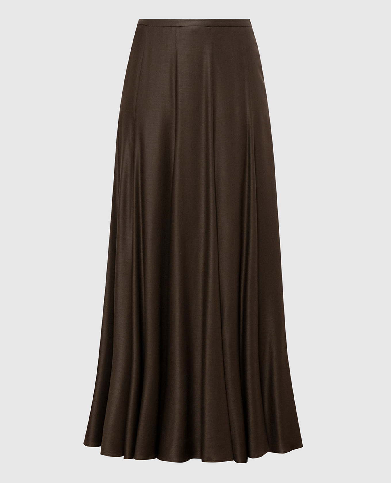 Brown midi skirt Peserico