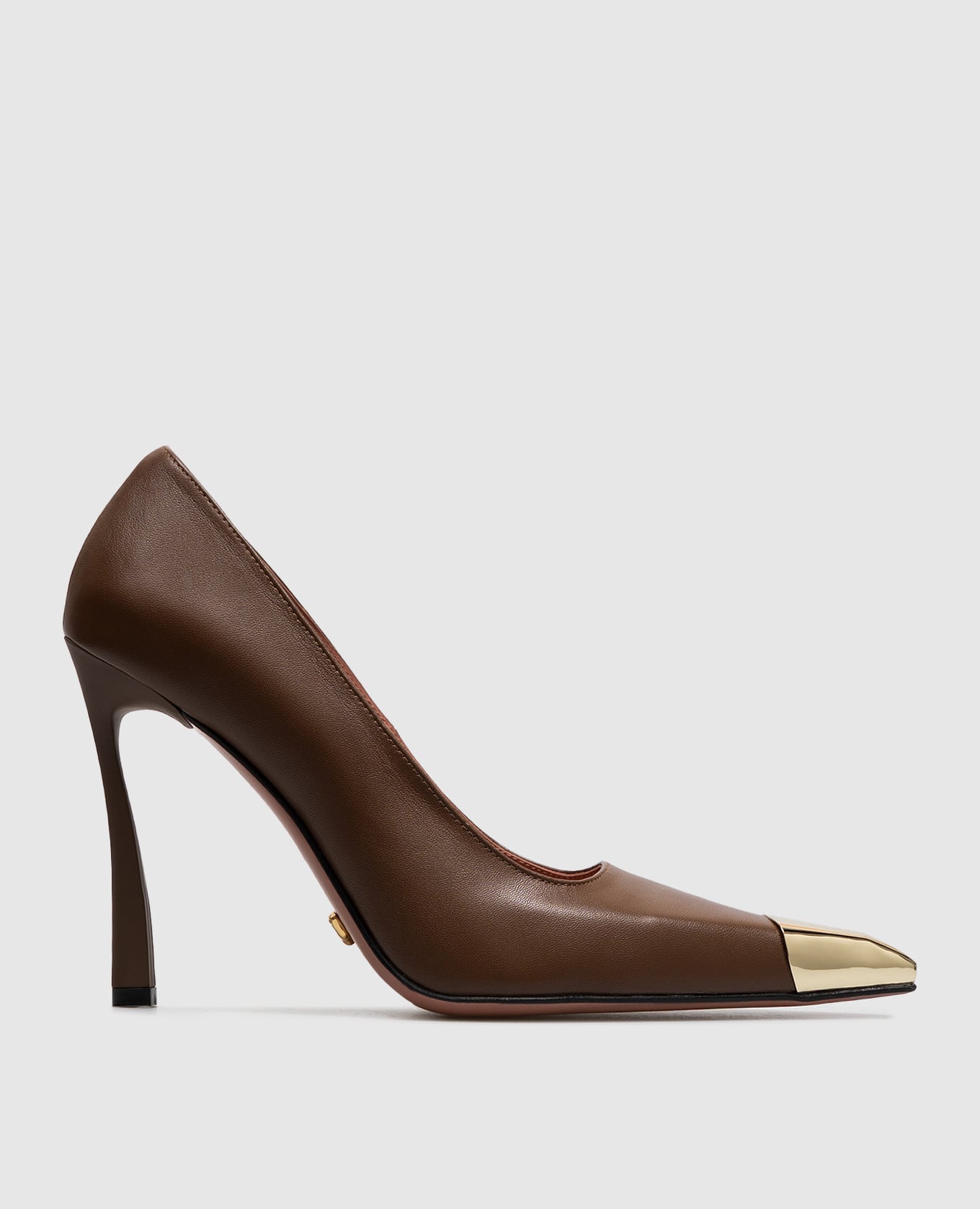 Brown leather shoes
