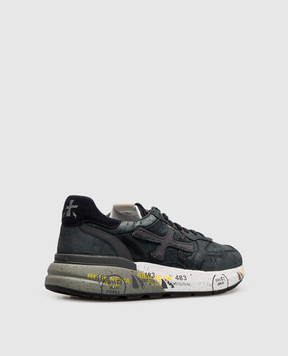 Premiata Mick 0.1 blue combination sneakers MICK01