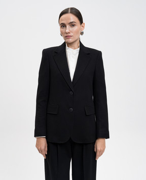 Max Mara Folgore black wool jacket FOLGORE