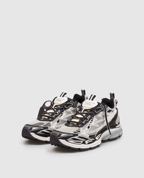 Off-White Be Right Back grey combination sneakers OMIA295C99FAB001
