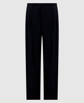 Brunello Cucinelli Blue wool pants MG507P8983