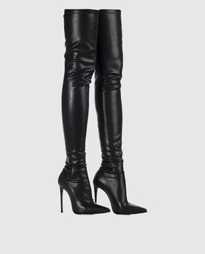 Le Silla Black Eva over-the-knee boots 2159R100R1PPFAK