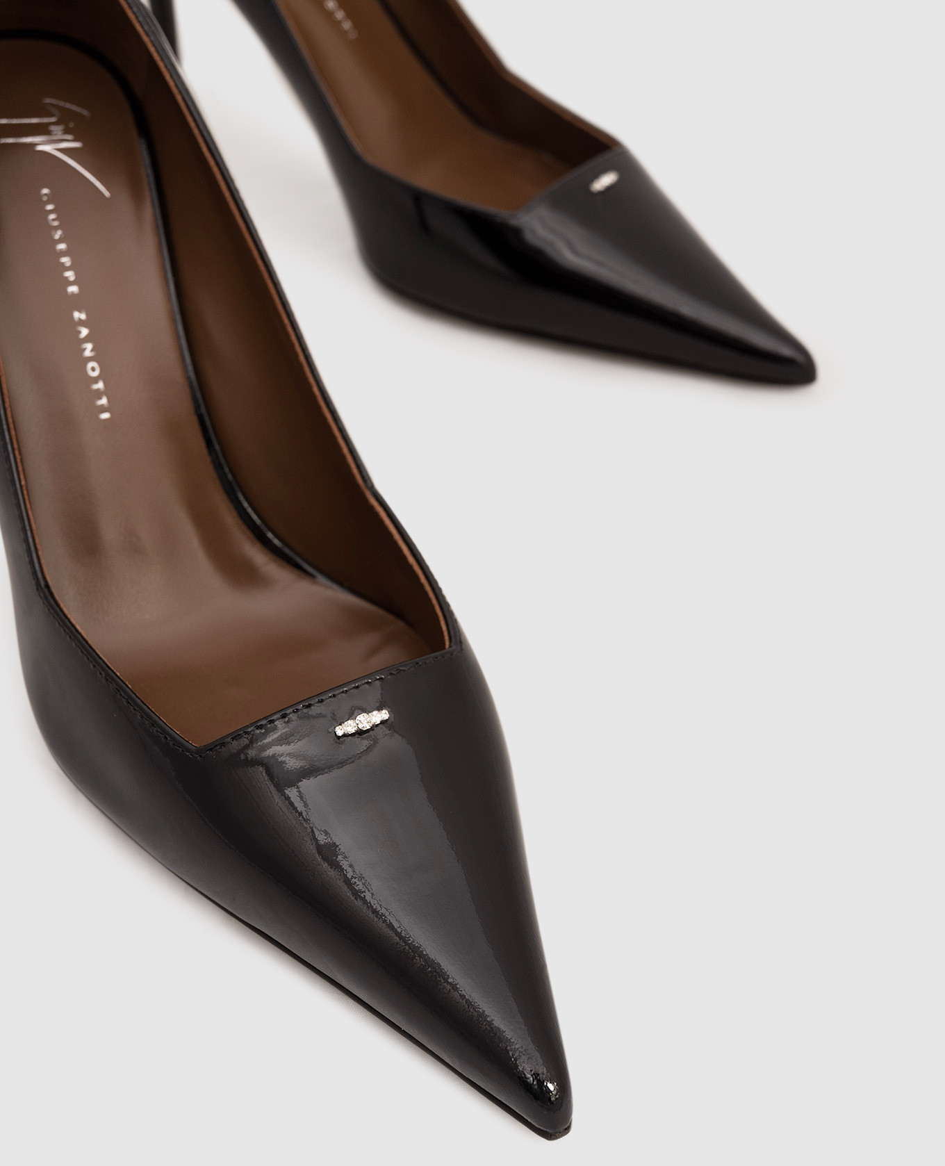 Raquel black patent leather shoes Giuseppe Zanotti 5