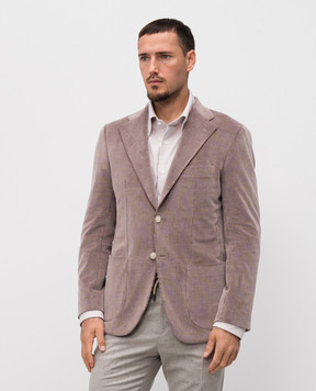 Pini Parma Pink corduroy blazer JACCORDPLUM