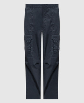 Stone Island Blue cargo pants L1S153100017S0F01