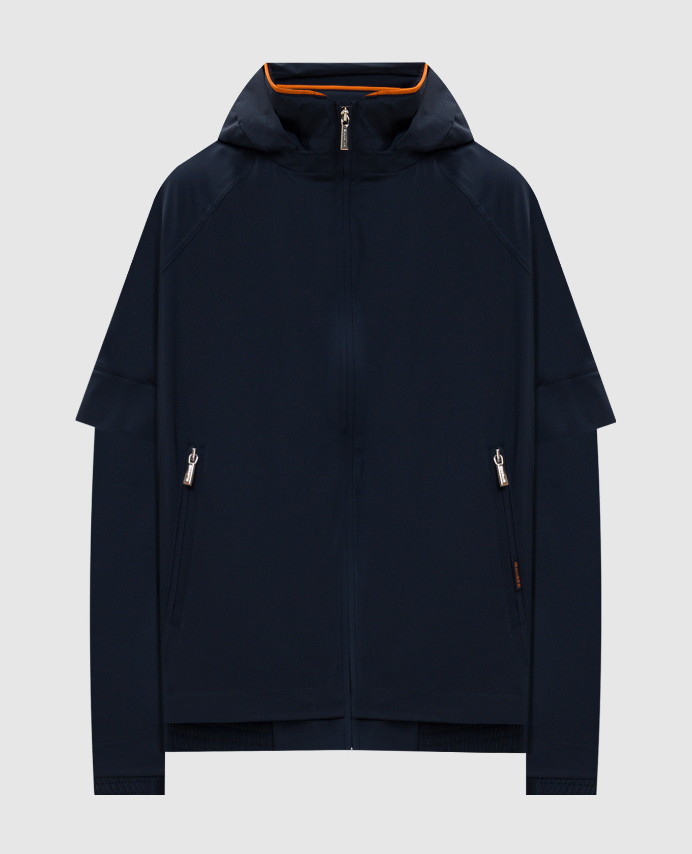 Blue windbreaker BELFRY with removable sleeves