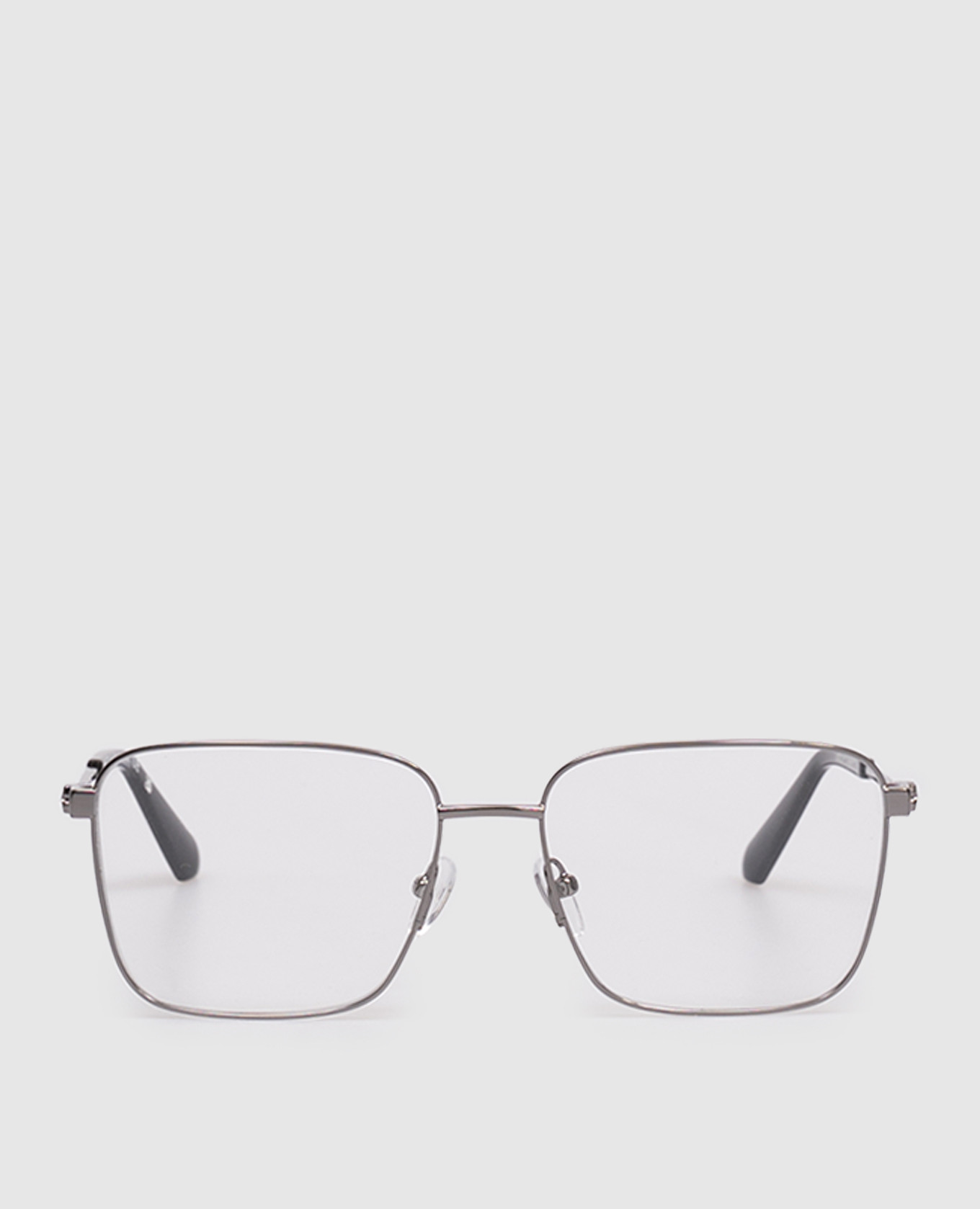 

Silver glasses with textured Arrow emblem Off-White