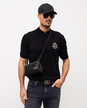 Dolce&Gabbana Black leather Lock Tempesta bag BM2446AU994