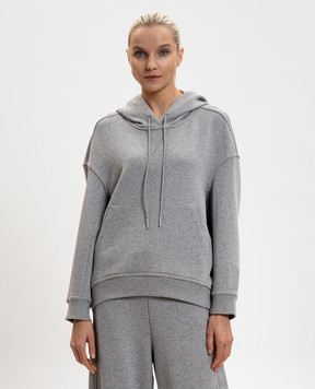 Max & Co Grey hoodie with logo MCODANCING