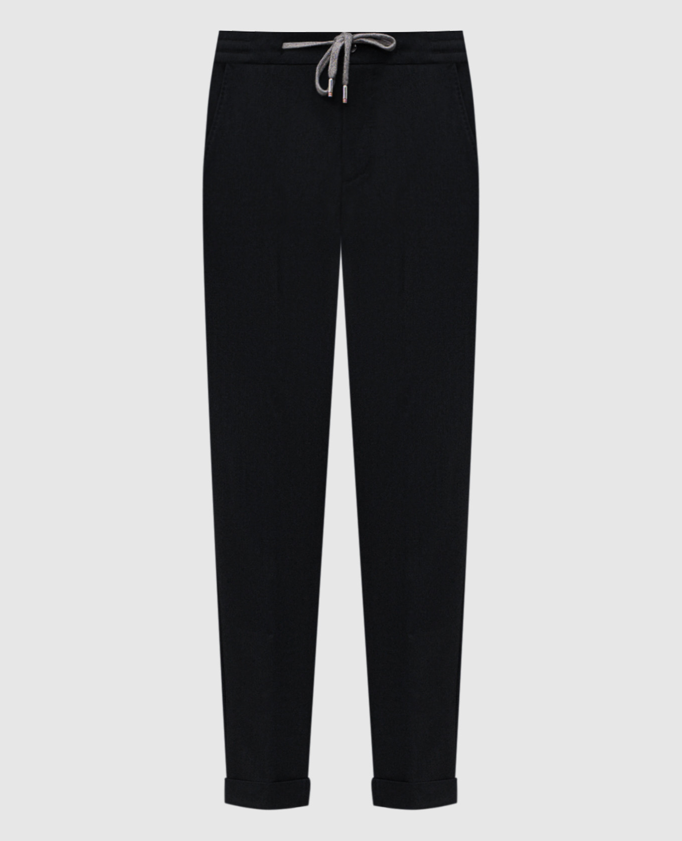 

Black wool and silk pants Marco Pescarolo