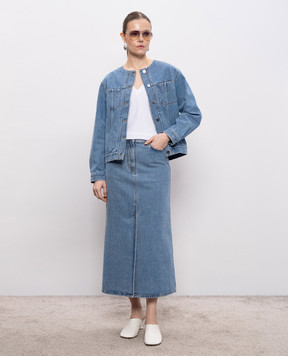 Loulou de Saison RIMA blue denim jacket RIMA