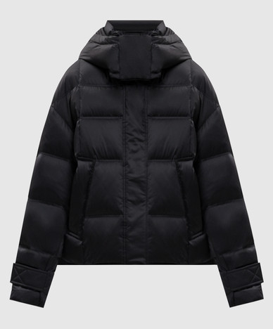 Black down jacket