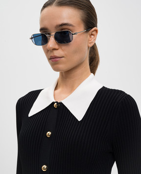 Off-White Lynn silver sunglasses OERI14HC99MET001