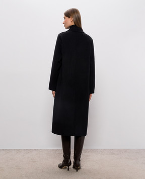 Woolrich Black wool coat CFWWOU2217FRUT3792