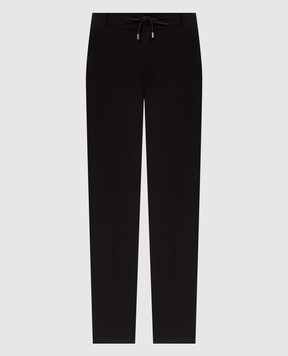 MooRER Black ANTON wool pants ANTONFSR