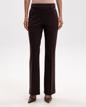Twinset Brown flared pants 262AP2521