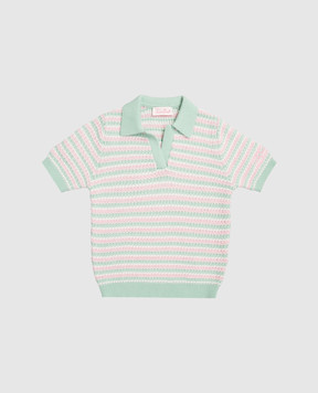 MC2 SAINT BARTH Caddy striped children's polo shirt CDY00400542L