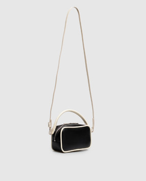 Palm Angels Black bag with logo print PAWNQ001FB001