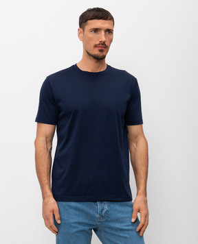 Pini Parma Blue straight-cut T-shirt TSHJERBL