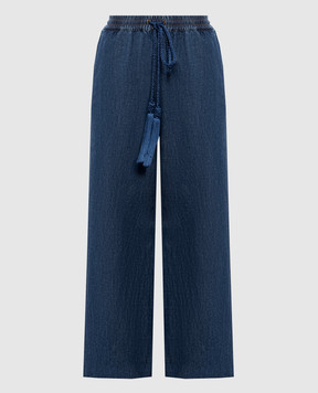 Valentino Blue flared jeans 8B3DD21K9YA